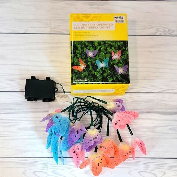 LED Butterfly String Lights - Picture 1 of 9